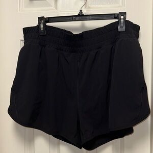 Sleek Black Women's Athletic Shorts